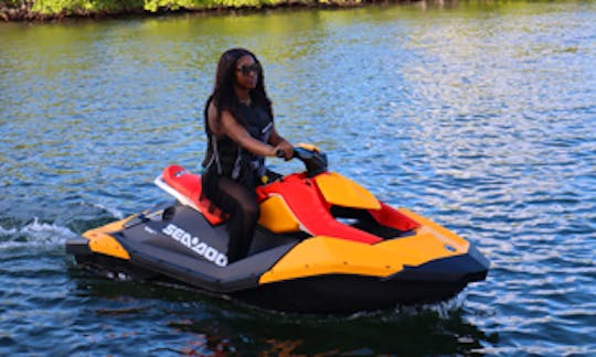 SeaDoo Spark 2up 2022 Jet Ski for 2 person available in Hollywood, Florida