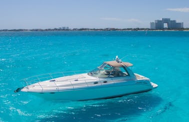 Manatee 44' Sea Ray Yacht for 12 pax in Cancún, Mexico