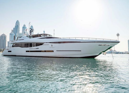 125ft Saffuriya Power Mega Yacht in Dubai, United Arab Emirates