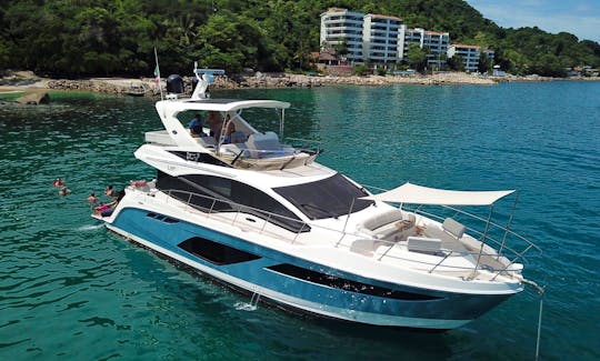 Luxury Experience Sea Ray L55 fly Motor Yacht| Puerto Vallarta (Includes food)