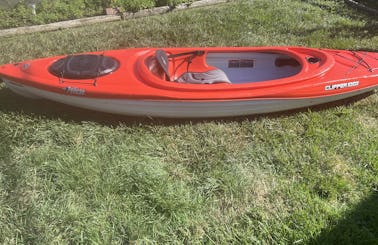 Pelican Clipper 100 Single Person Kayak For Rental in Dearborn