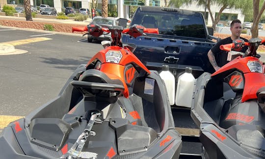 Pair of 2022 Sea Doo Spark Trixx Jetski 3up for Rent in Canyon Lake, Arizona