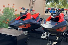 Pair of 2022 Sea Doo Spark Trixx Jetski 3up for Rent in Canyon Lake, Arizona