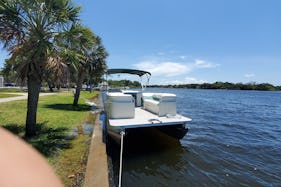 24' Pontoon, Island Hoping, Dolphin watching, Sunsets and more