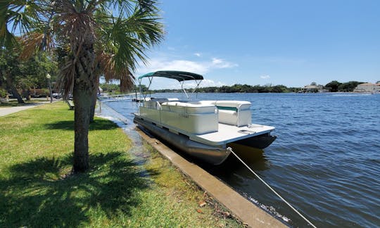 24' Pontoon, Island Hoping, Dolphin watching, Sunsets and more