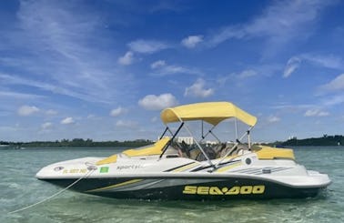 Seadoo Sportster Bowrider Rental in North Miami Beach, Florida / Gas Included