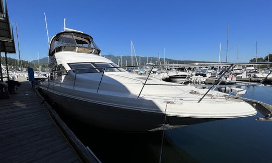 50ft Searay Yacht - Waterfall Cruise at Deep Cove