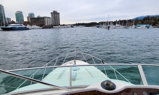 Coal Harbour Downtown Cruise in Vancouver onboard 42ft Motor Yacht