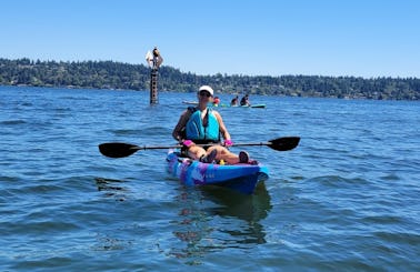 10ft sit on top fishing kayak in Seattle, Washington