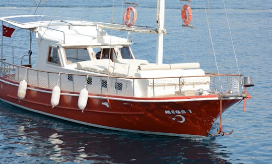 Mega1 40' Luxury Gulet Charter for Daily Tours!