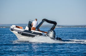 Private Day Trips with the best boat Tiger Marine 650 Topline in Zadar, Croatia