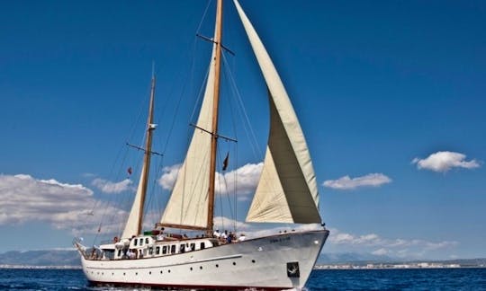 35 meters ''Southern Cross'' Classic Sail Boat Charter in Barcelona