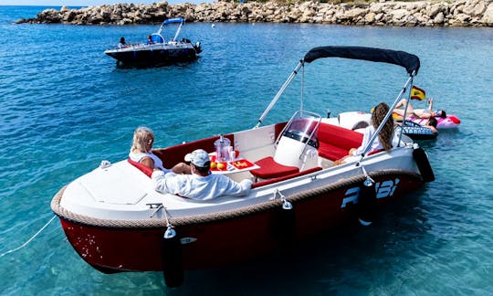 Mareti Open Deck Boat Rental in Alicante, Spain