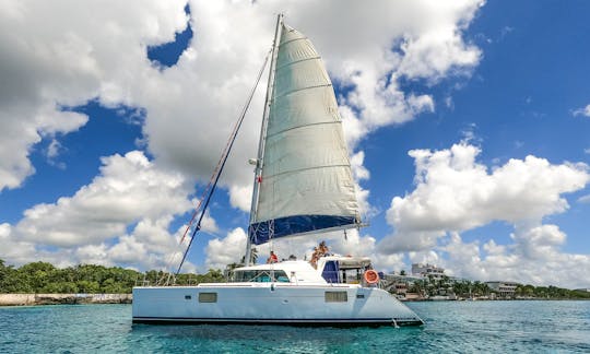 Beau et luxueux catamaran neuf de 44 lagons à Cozumel/Visite privée à COZUMEL