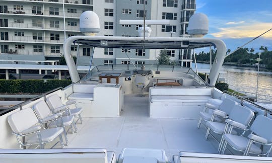 60’ Motoryacht In Downtown Delray Beach NO ADDED COSTS!
