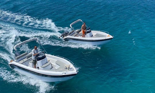 Poseidon Blu Water 185 - Self Drive Boat for Rent in Milos, Greece