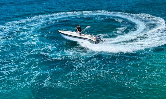 Poseidon Blu Water 185 - Self Drive Boat for Rent in Milos, Greece