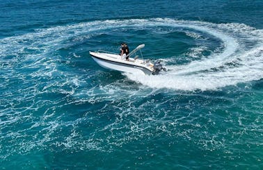 Poseidon Blu Water 170 I - Self Drive Boat Rental in Milos, Greece