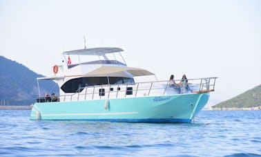 Location de yacht à moteur à Antalya, Turquie