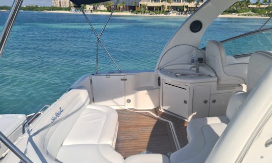 SEXY 35 ft. SUNDANCER in Cancun With 1 hour Free Jetski 