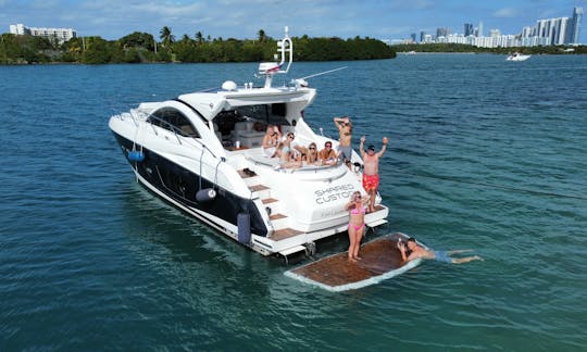 53' Sunseeker Protofino Luxury Yacht Rental in Hallandale Beach, Florida