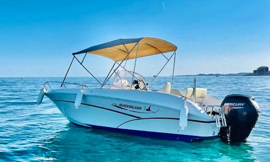 Quicksilver 600 Center Console Boat for Rent in Benalmadena