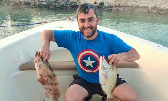 31' Highboat Fishing Trip in Abu Dhabi with us!