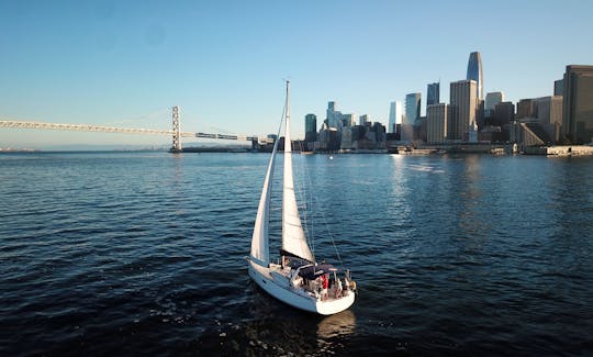 Sailing in front of San Francisco