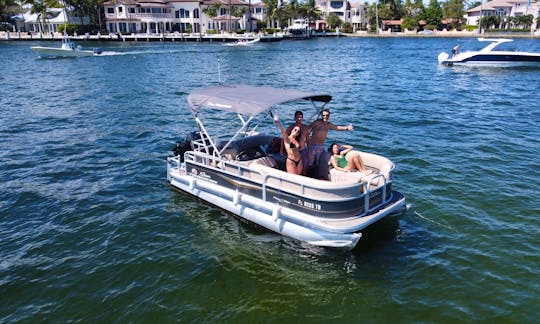 2022 Pontoon Party Boat! Ft Lauderdale, Sandbars, New River, Beaches and more!