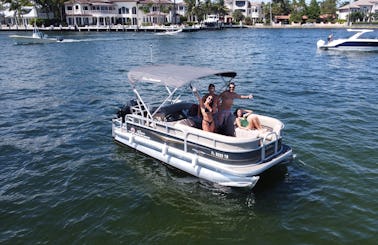 2022 Pontoon Party Boat! Ft Lauderdale, Sandbars, New River, Beaches and more!
