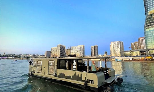 Charter 49' Pontoon Boat in Beograd, Serbia