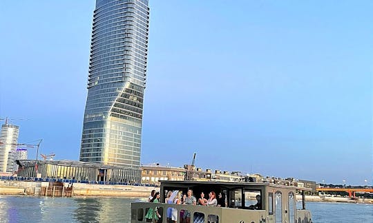 Cruzeiro fluvial de luxo de 50 pés em Beograd, Sérvia