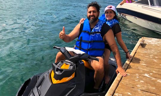 Jet ski adventure near The Queen Mary in Long Beach