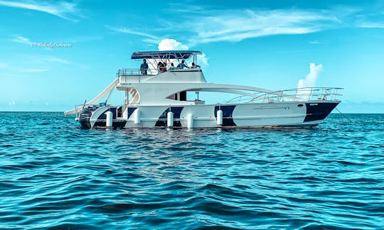 # 1 Best Luxury Yacht in Cortecito | 60ft Marcela Motor Yacht