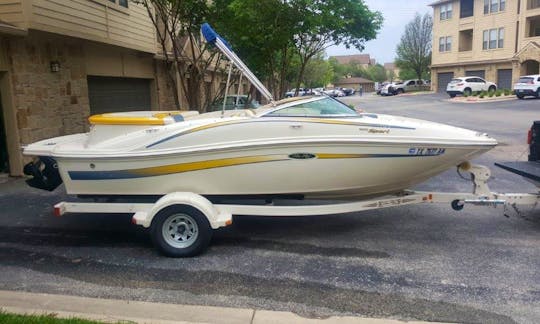 19 ft Sea Ray with toys and awesome stereo. Have a BLAST on the Lake!!