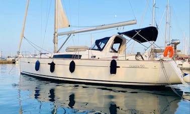 Iate à vela Beneteau Oceanis 50F em Corfu, Grécia