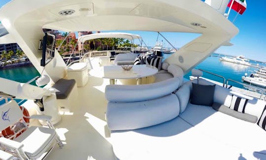Luxury Experience with 70ft Azimut Yacht for 20 Guests