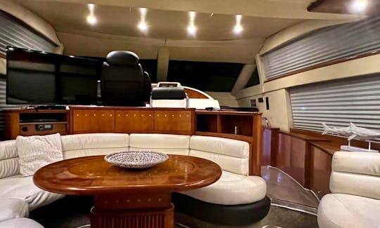 Azimut 60ft Luxury Yacht in Miami Monday to Friday 1 hour Jet ski free