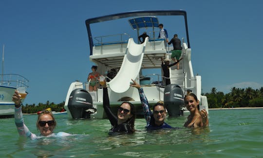 🎉Best 2025 🎉 Private Boat Slide Sosúa - Birthday- Bachelorette- Wedding