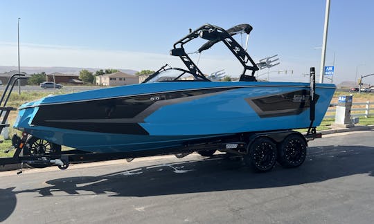 Full Wakesurf/Wakeboard Boat Charter in Hurricane, Utah with CAPTAIN