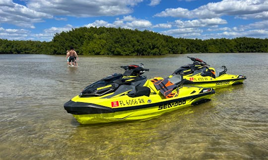 Two Sea Doo Jet Skis for Rent in Tampa, Clearwater, St. Pete Beach, Tarpon Springs