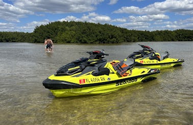 Two Sea Doo Jet Skis for Rent in Tampa, Clearwater, St. Pete Beach, Tarpon Springs
