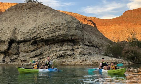 Guided kayak paddle tour