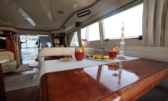 BEAUTIFUL 60FT YACHT IN DUBAI FOR BEST CRUISE