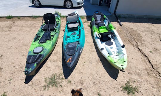 3 Fishing Kayaks - 1 tandem for Rent in Pueblo, Colorado