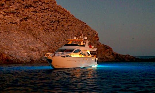 Sophisticated & Elegant Azimut 80 Luxury Power Mega Yacht in Nayarit, Mexico