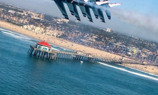 Private Air Show Yacht Charter Viewing! Up to 12 people- Huntington Beach Air Show!