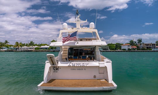 75ft Ferretti Power Mega Yacht in Miami, Florida