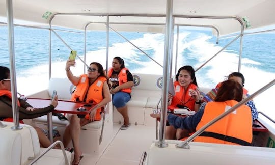 1 Hour Family/Group Boat Trips, Fiber Glass Hull Boat Rides at Water Garden City