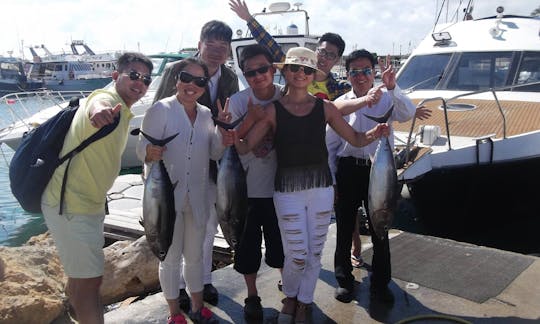 Disfruta de la pesca en Protaras, Agia Napa, con el Capitán Sócrates